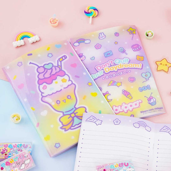 Dreamy Reminders and Thoughts Notepad Cute Dreamy Kawaii Aesthetic