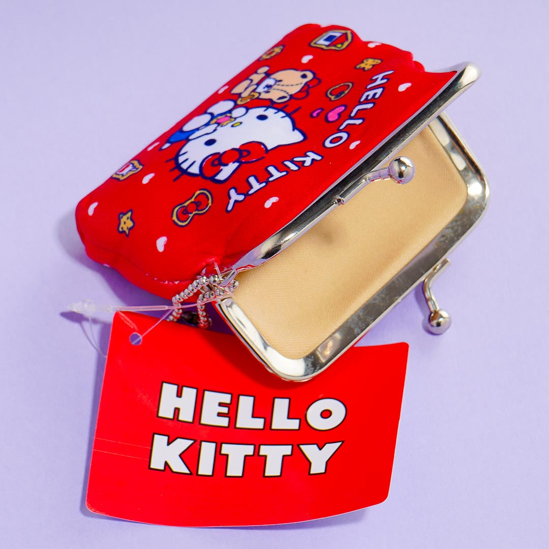  Hello Kitty Vintage Clasp Coin Purse : Clothing, Shoes