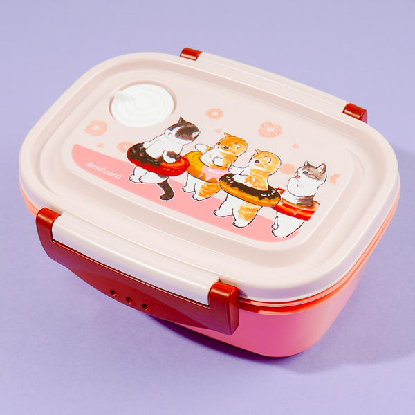 Mofusand Tempura Fun Round Stackable Bento Box