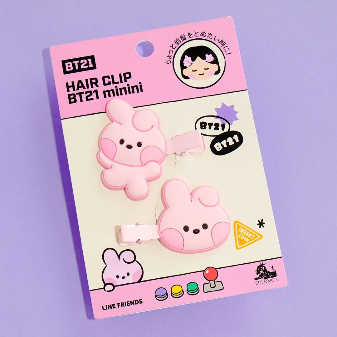 BT21 Bangs Hair Clips - Cooky – Blippo