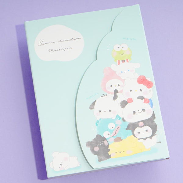 Sanrio Characters x Mochi Mochi Panda & Ribbon B5 Grid Notebook