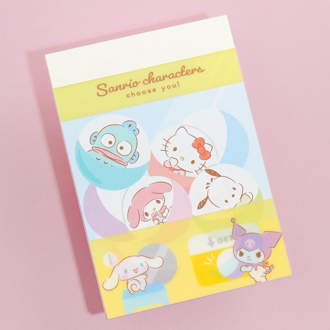 Sanrio Characters Gachapon Mini Memo Pad – Blippo