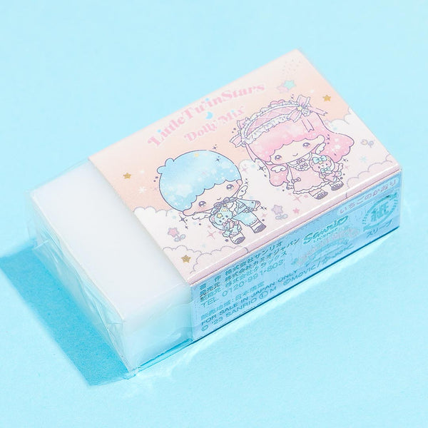 Sanrio Little Twin Stars Plastic Eraser - tokopie