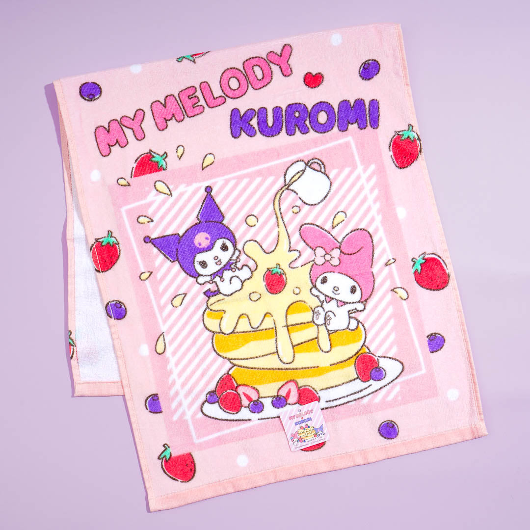 My Melody x Kuromi Pancake Face Towel