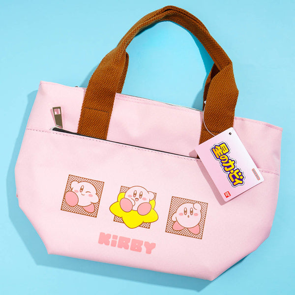 Drawstring lunch bag Kirby of the stars made in Japan KB-1