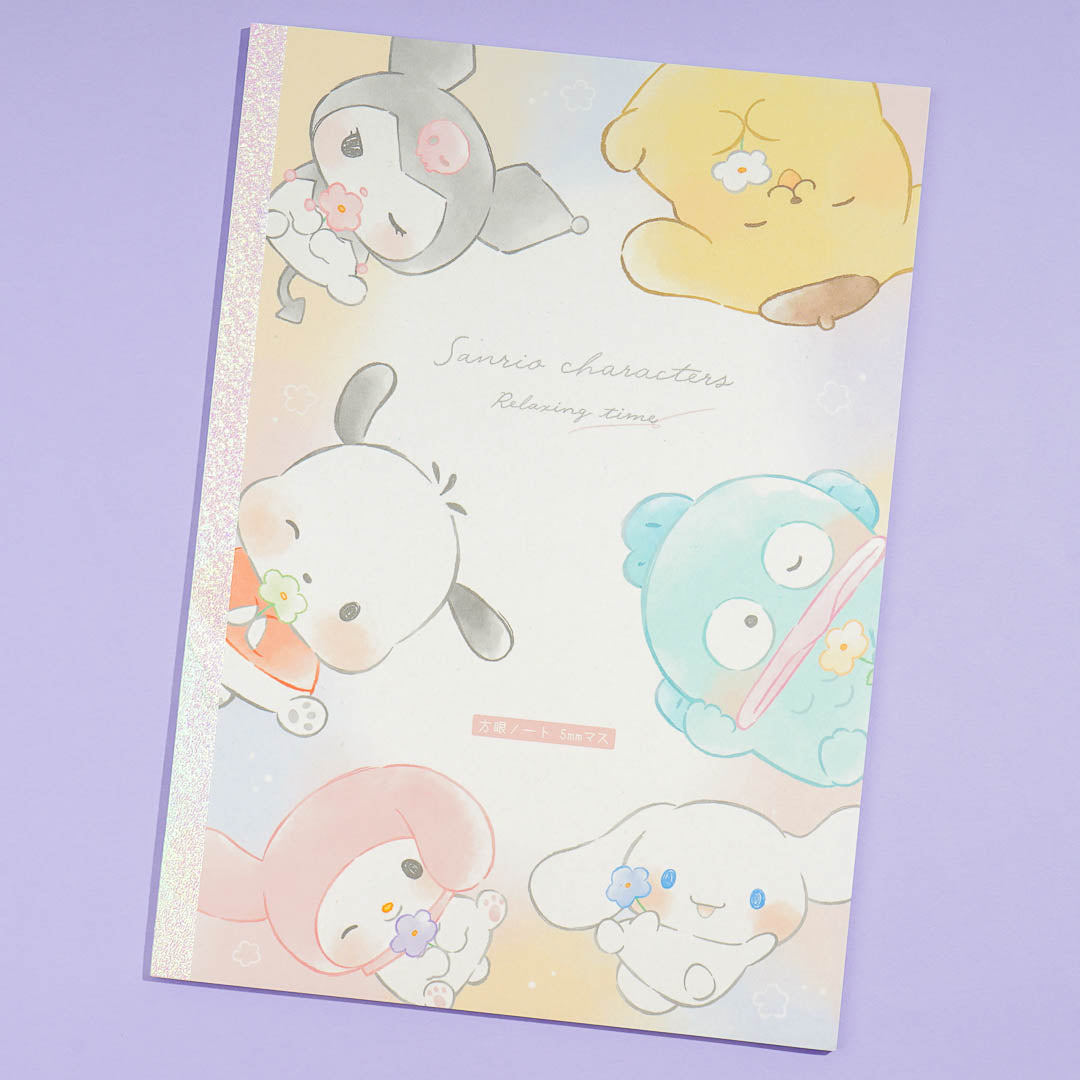 Sanrio Characters Relaxing Time B5 Notebook – Blippo