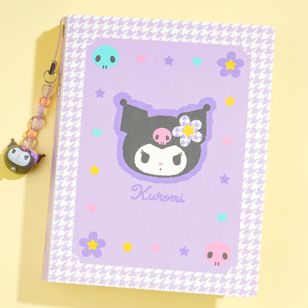 Kuromi Kaohana Card Binder With Charm – Blippo