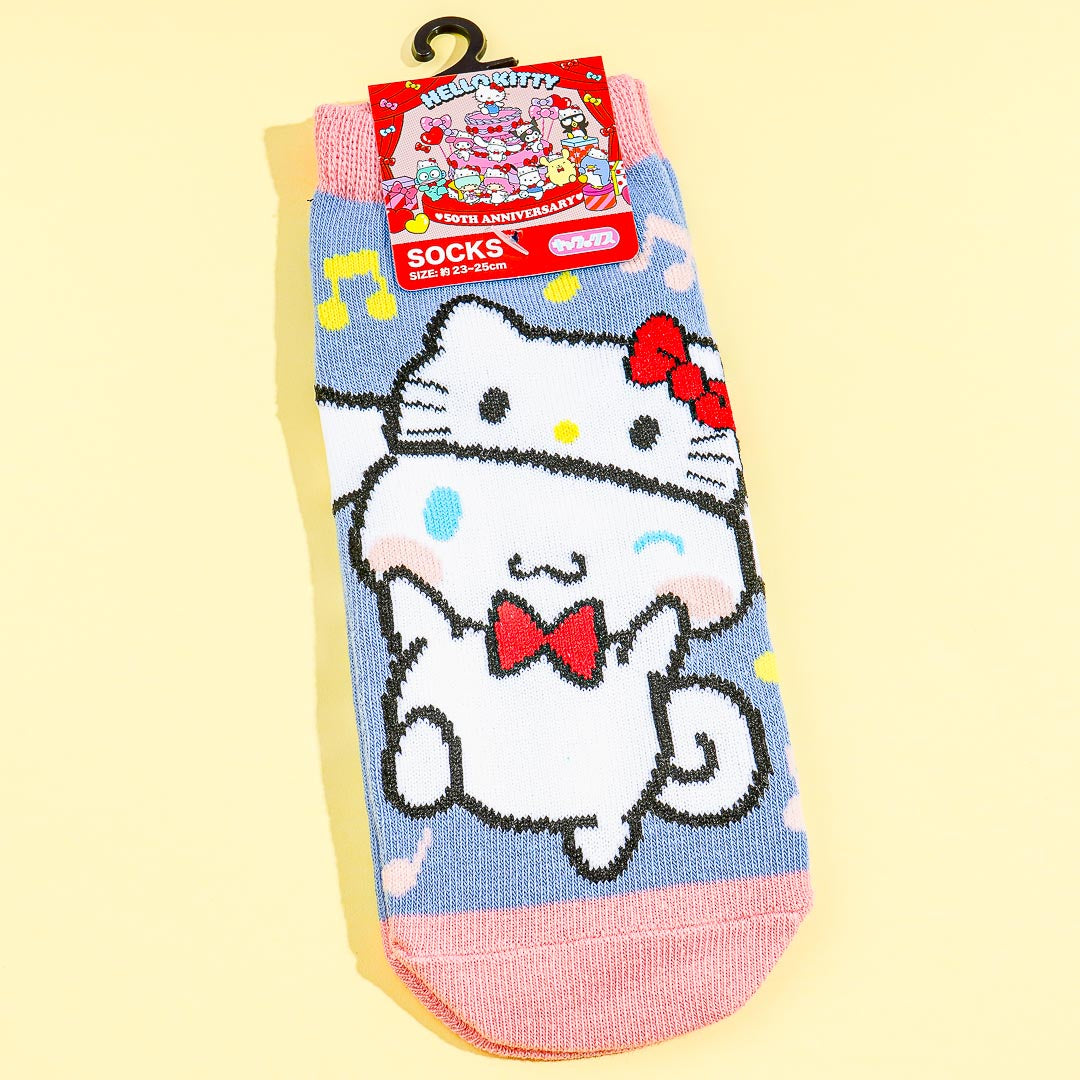 Cinnamoroll X Hello Kitty Ankle Socks Blippo 5801