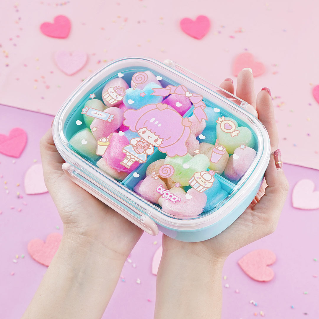 Pokémon Sanrio Characters 3-Layer Lunch Bento Box 7.7 inch