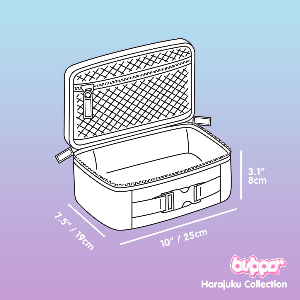 Measurements of an Insulated Lunch Box for Kids.