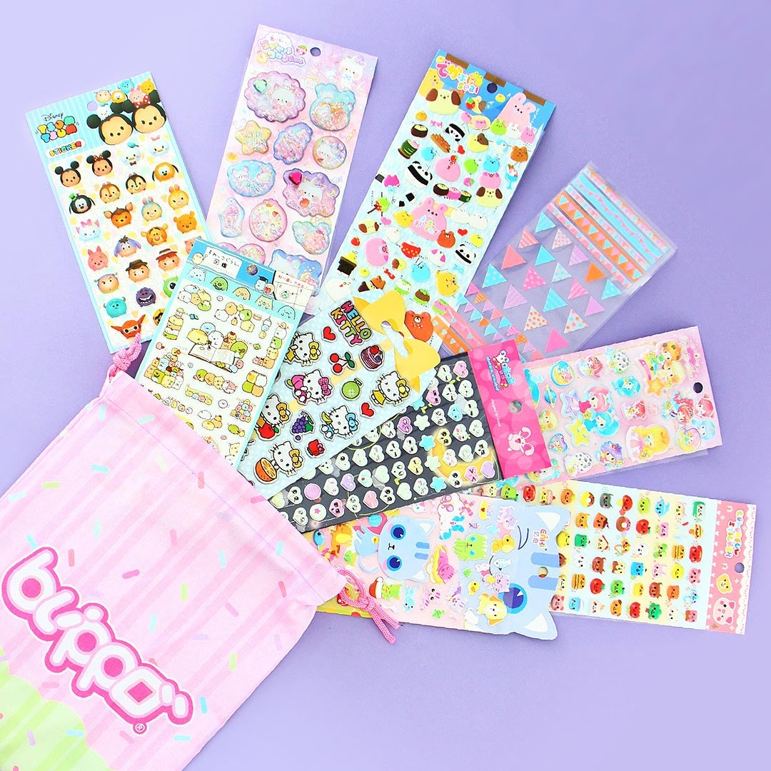 Blippo Surprise Kawaii Sticker Bag