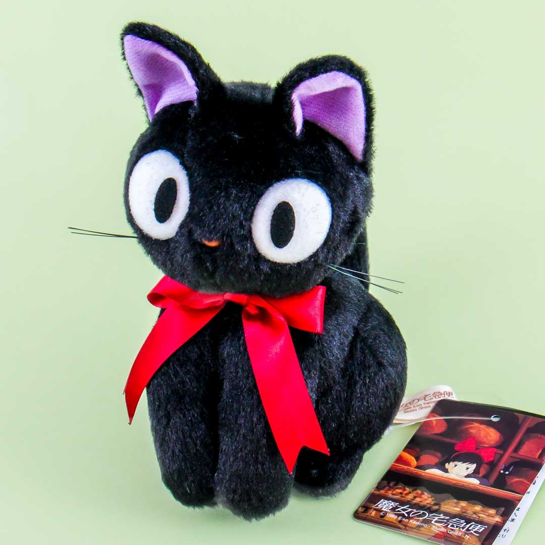 Kiki's Delivery Service Plushie - Sitting jiji / Medium – Blippo