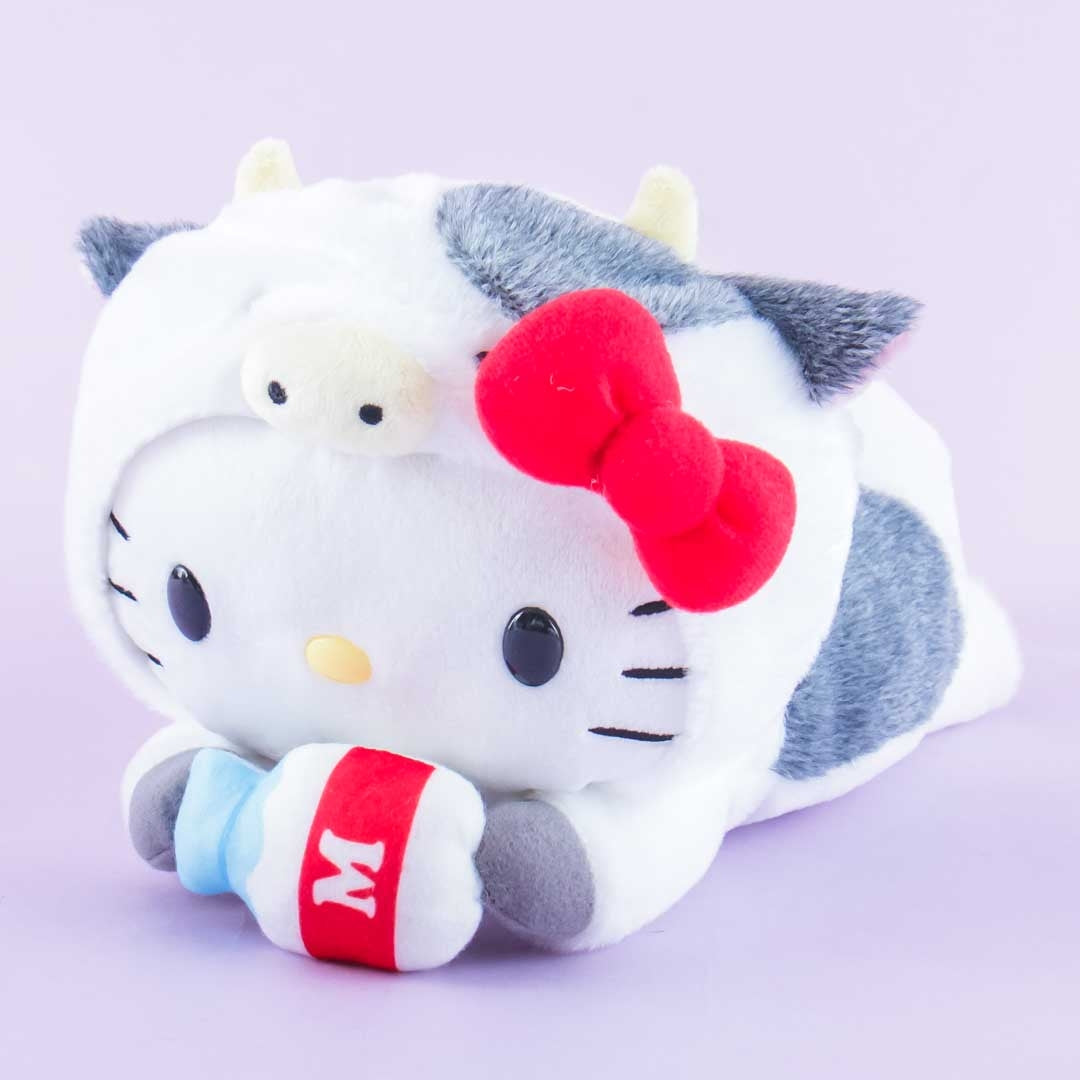 Hello Kitty Fluffy Plushie - Medium – Blippo