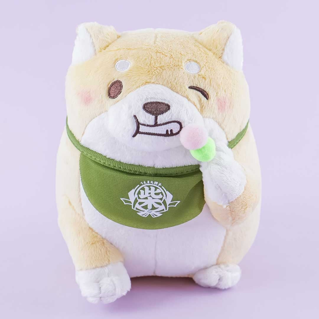 Chuken Mochi Shiba Dango Plushie - Kinako / Medium – Blippo