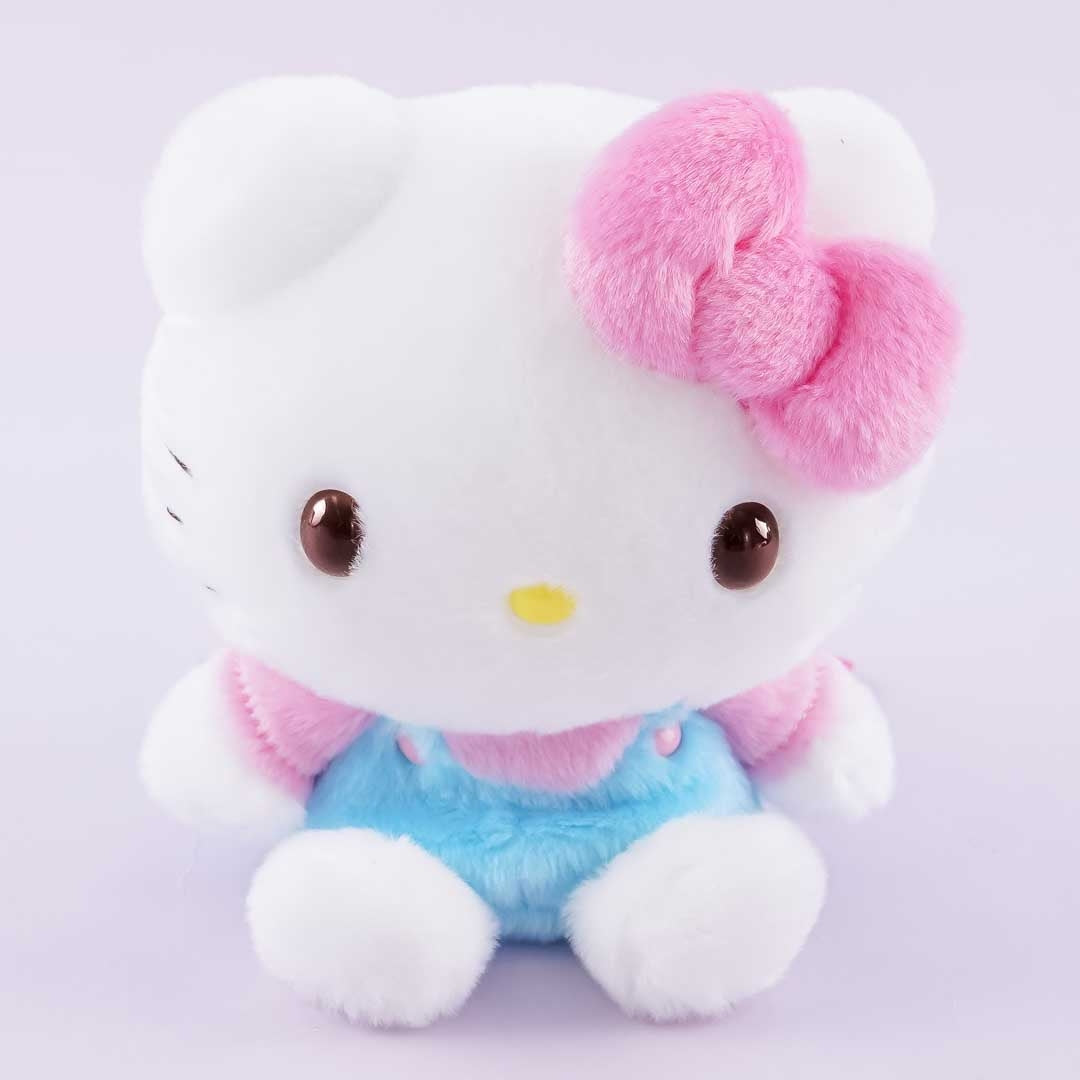 Hello Kitty Jumpsuit Fluffy Plushie - Medium – Blippo