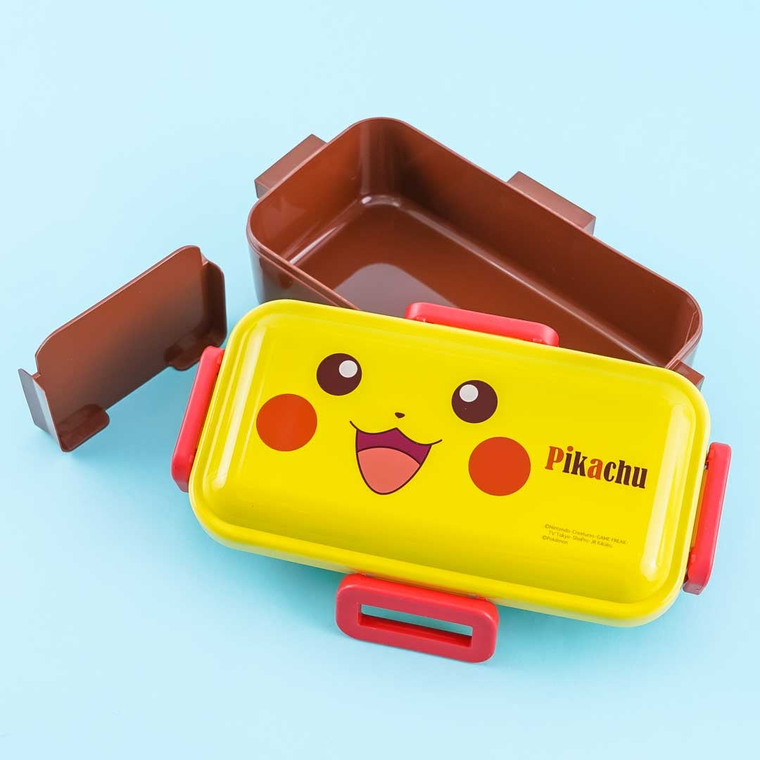 Lunch Box Set Face And Tail Pikachu