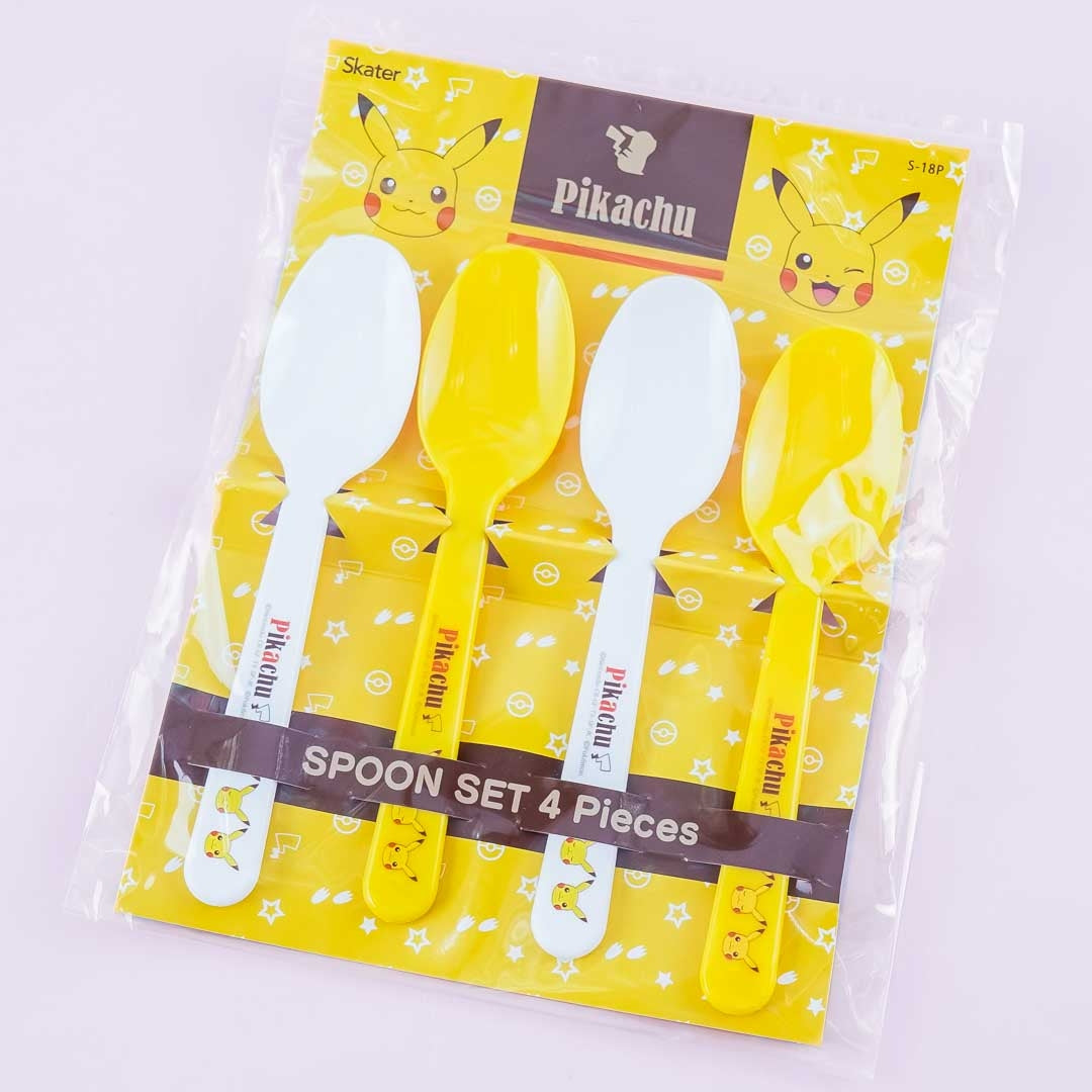 Kawaii Bear Cat Spoon Fork Cutlery Set - Kawaii Fashion Shop