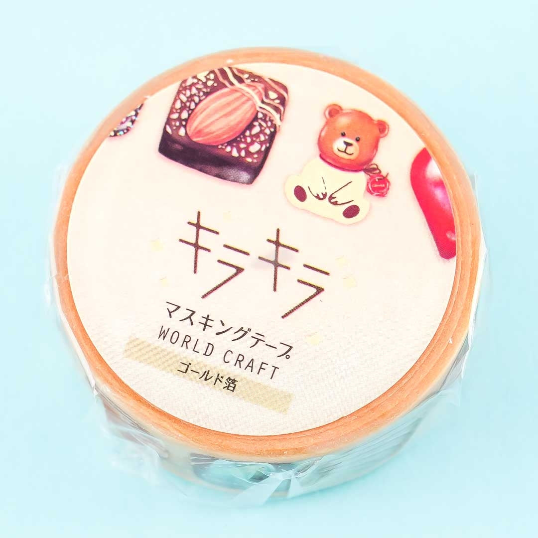 World Craft Kira Kira Chocolate Masking Tape – Blippo