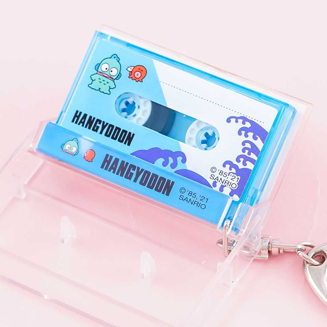Japan Sanrio Mini Album Keychain - Hangyodon