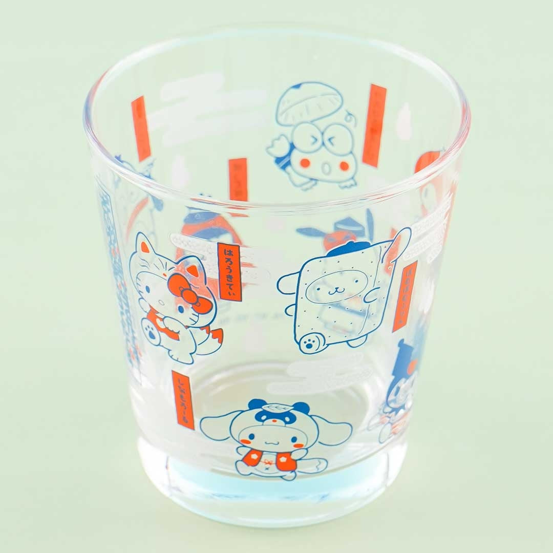 1 x Hello Kitty Glass Cup - Sanrio Japan Official Glasses - Made