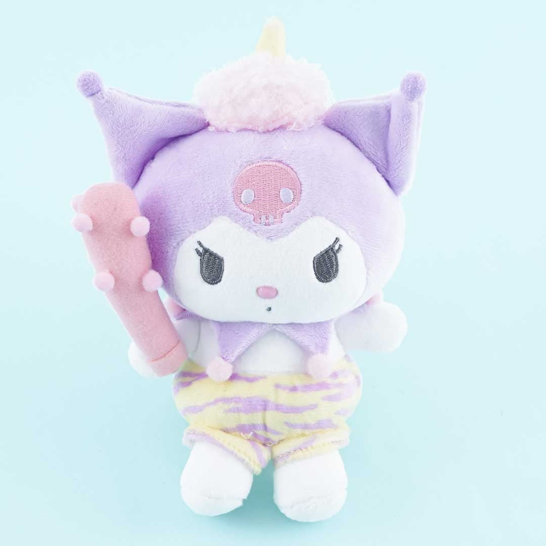 Japan Sanrio Sitting Plush Toy - Kuromi / Dull Purple