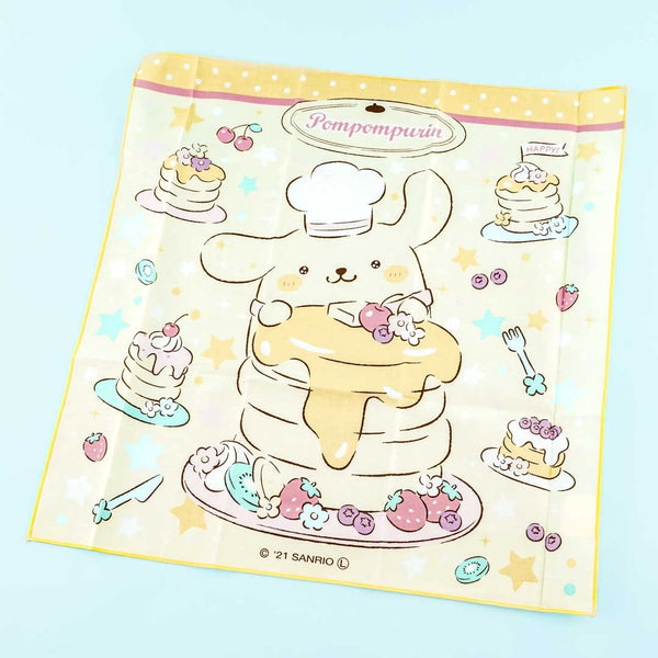 Sanrio pompompurin wooden top music box breakfast pancake