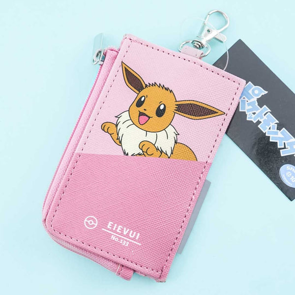  Pokemon 133 Eevee ID Badge Holder Lanyard with Rubber