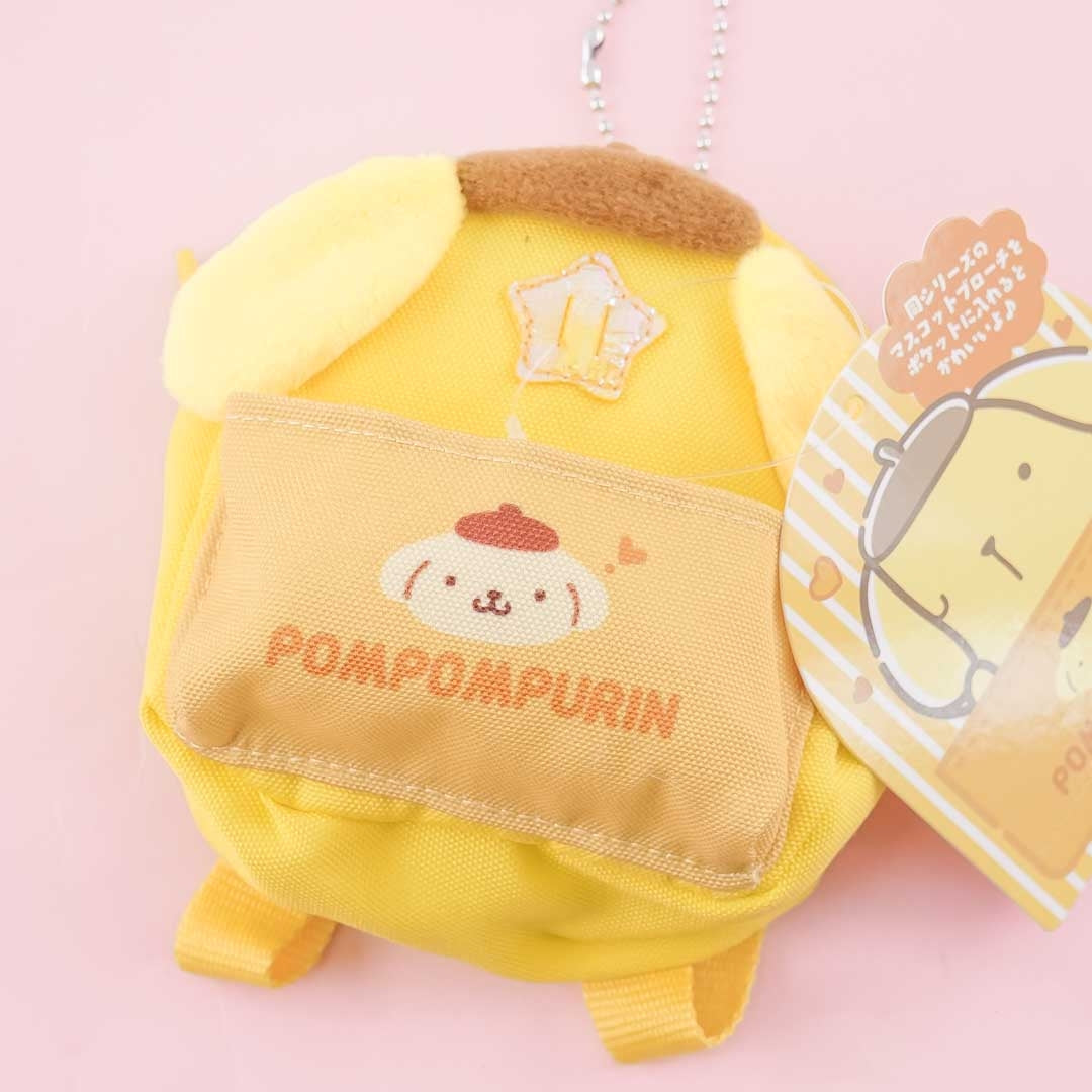 Sanrio Pocket Story Mini Backpack Pouch Charm - Pompompurin – Blippo