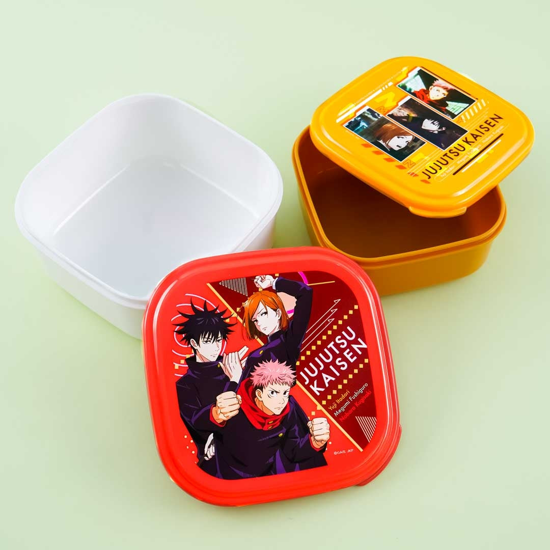 Jujutsu Kaisen Double Layer Bento Box Portable Lunch Box For Kids