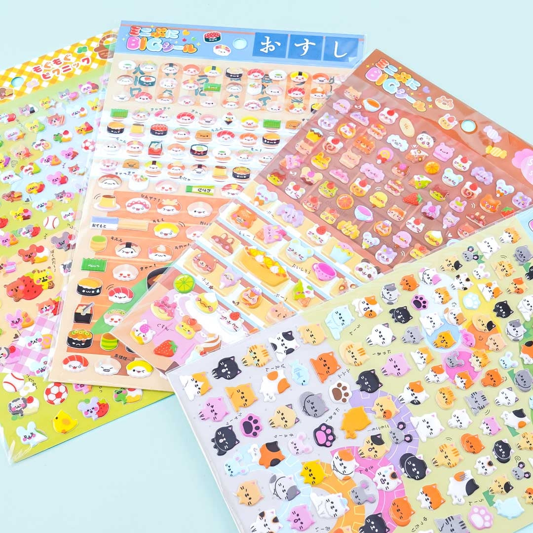 Mini Puni Big Assorted Seal Sticker Set – Blippo