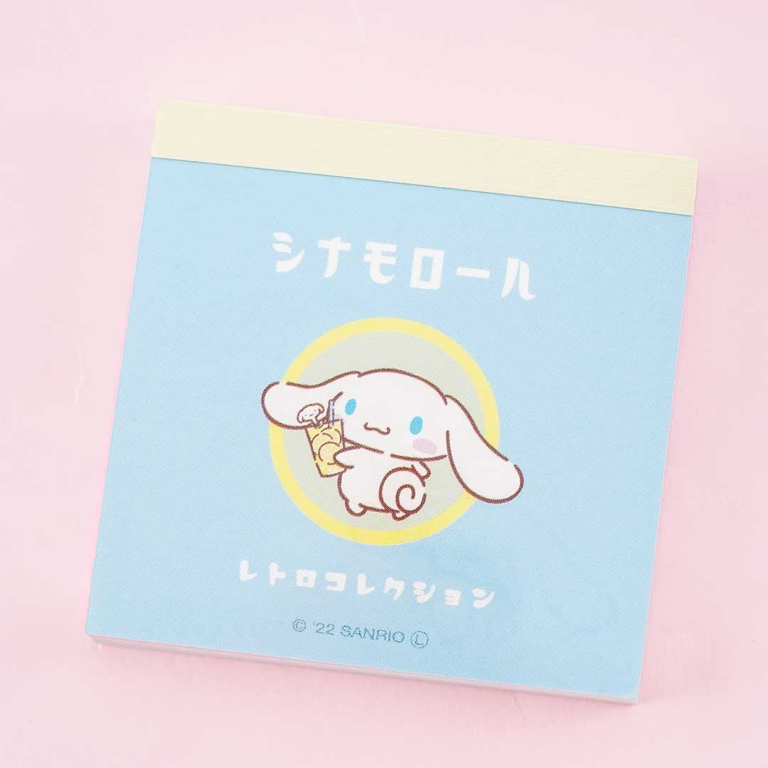 Cinnamoroll Retro Collection Memo Pad – Blippo