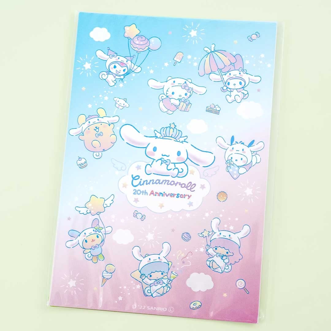 Cinnamoroll X Sanrio Characters 20th Anniversary Postcard Set – Blippo