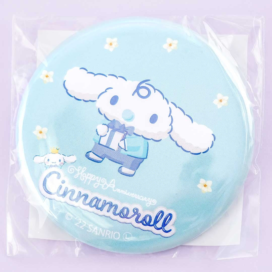 Cinnamoroll 20th Anniversary Badge - Milk