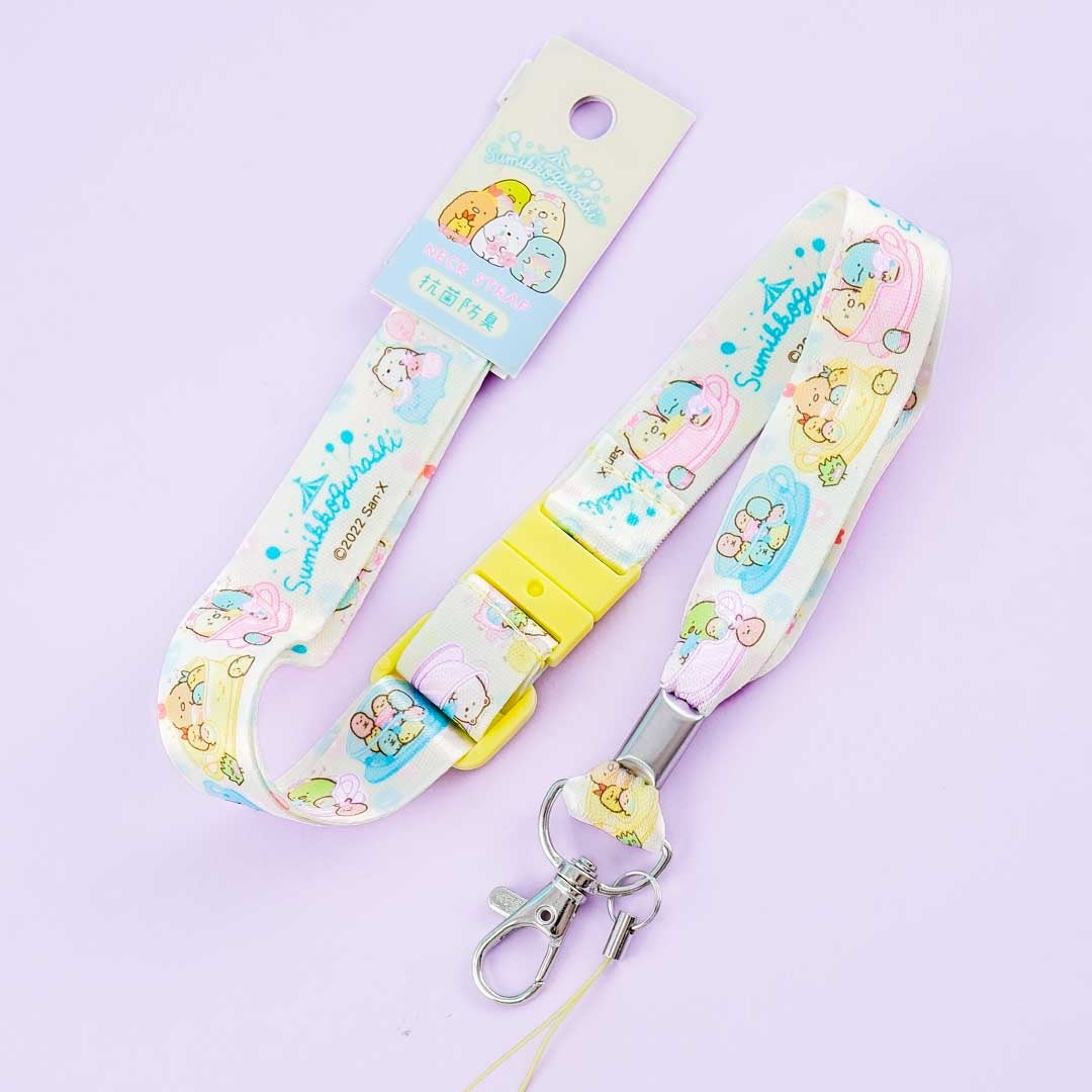 Sumikko Gurashi Tapioca Park Lanyard - Teacup Ride – Blippo