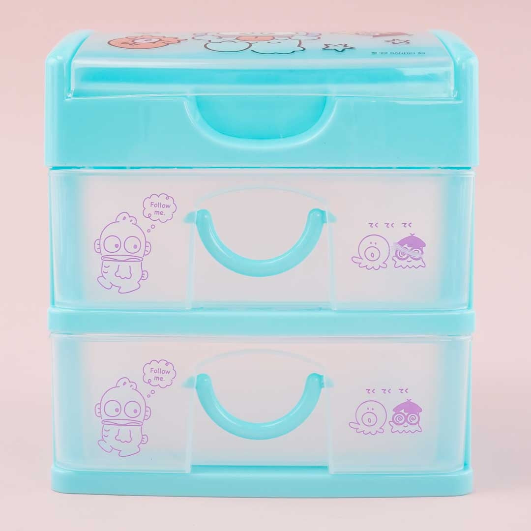 Hangyodon & Friends 2-Drawer Clear Chest Box – Blippo