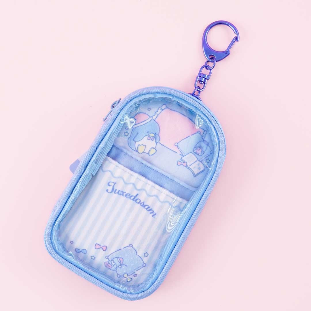 Clear discount keychain pouch