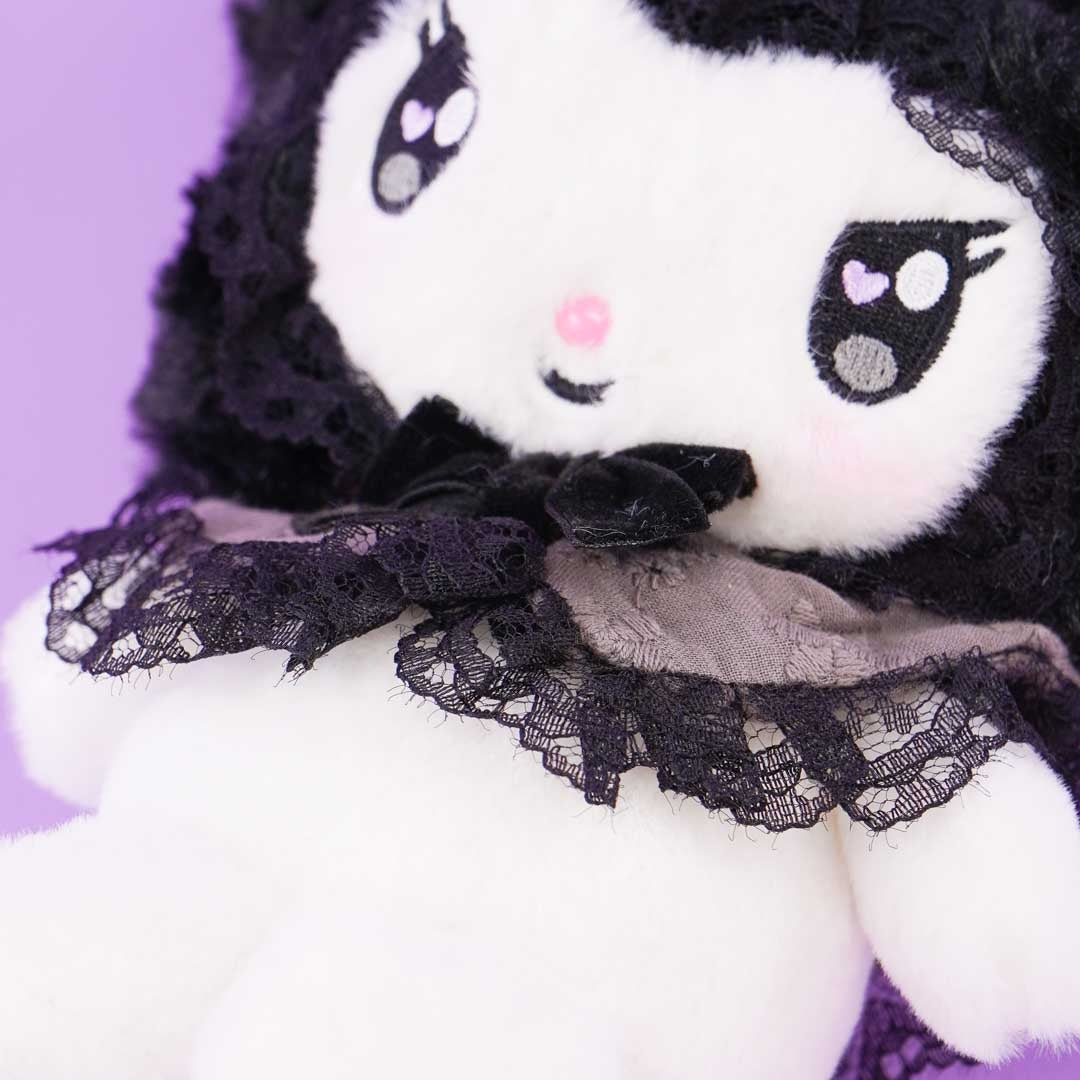 JP / Alpha Kuromi Lolita Plush Charm - Medium