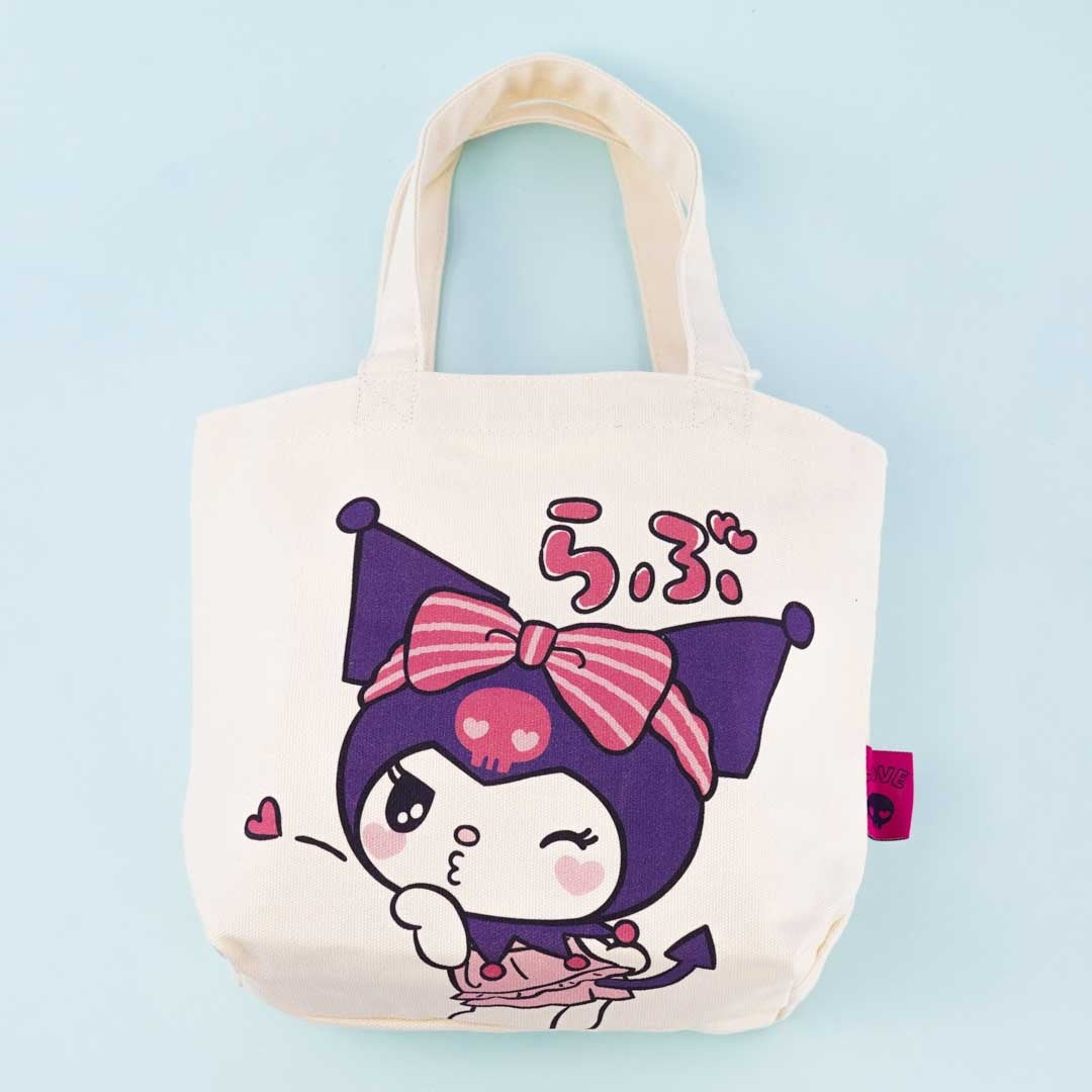 Canvas One-shoulder Bags, Kawaii Canvas Tote Bag, Cute Kawaii Tote Bag