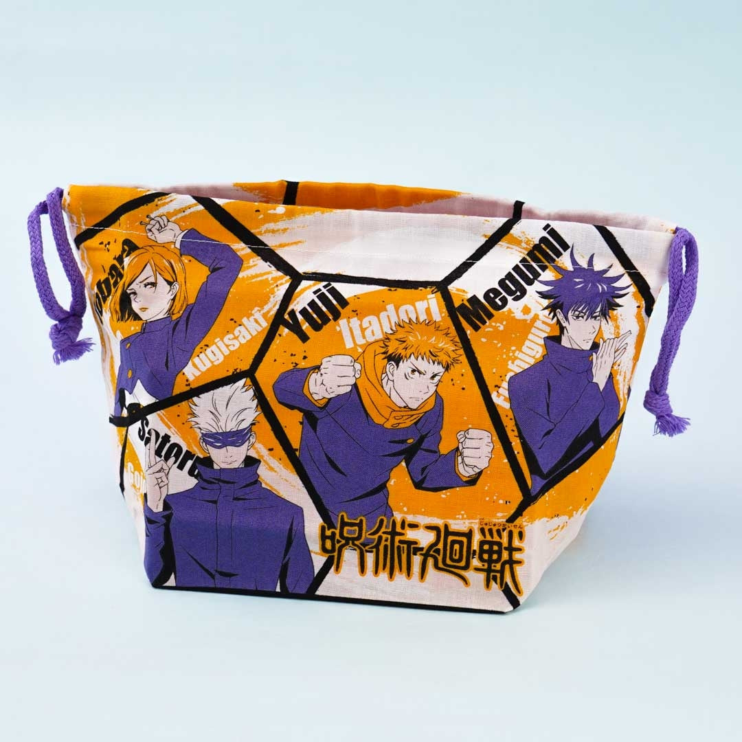 Jujutsu Kaisen drawstring bag lunch box bag 27×16cm KB 1