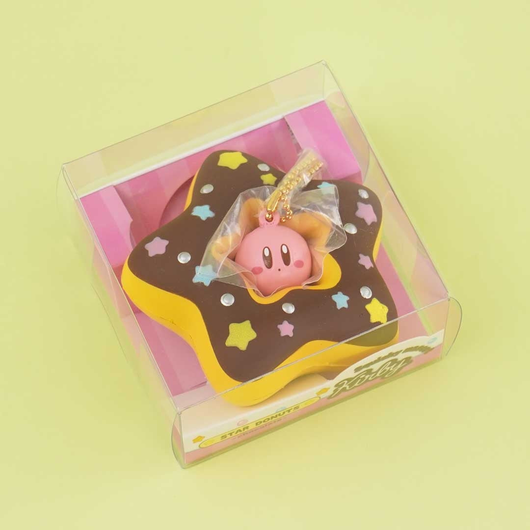 Kirby's Dreamland Doughnut Squishy - Milk Chocolate – Blippo