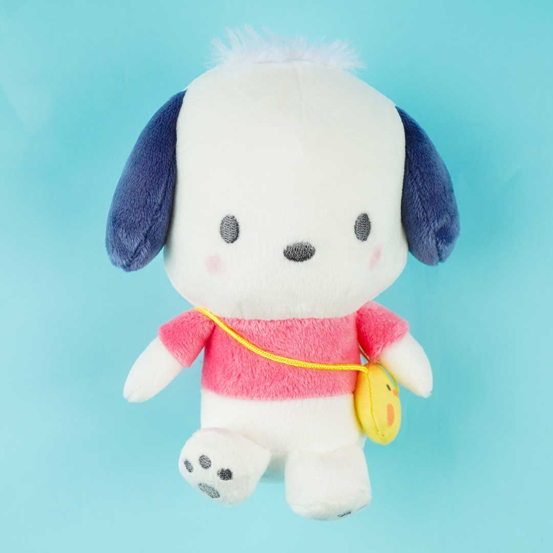 Pochacco Blushing Nostalgic Sitting Plushie - Medium – Blippo Kawaii Shop