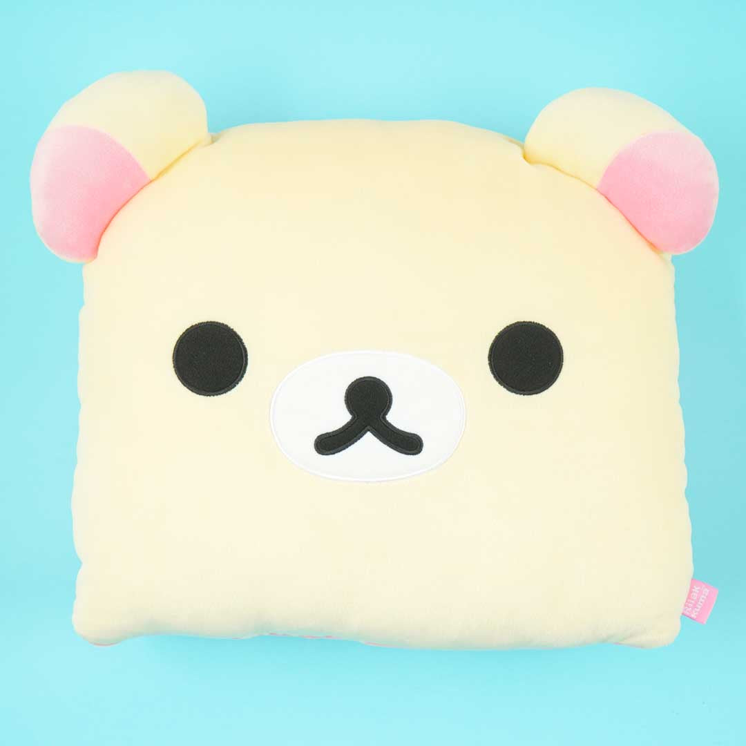 BIG chairoikoguma korilakkuma plush cherry deals jewel cushion mochimochi rilakkuma