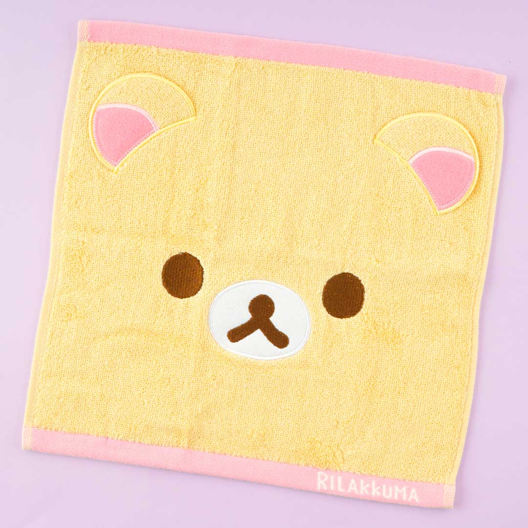 Yellow Bear Hand Towel