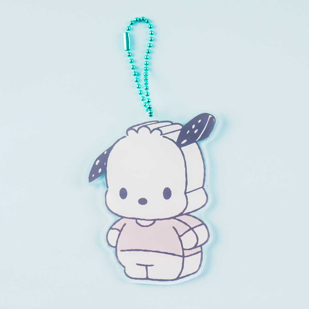 Sanrio pompom purin cinnamoroll 3D hand chain Phone Case For