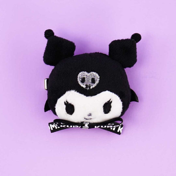 Kuromi Plush Hair Clip